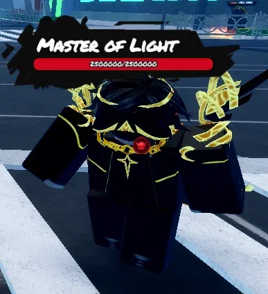 master of light boss in universal piece