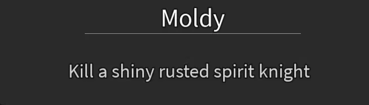 moldy quest in dead spells