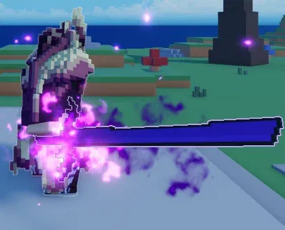Nightmare blade in game in pixel blade