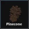 pinecone item in dig