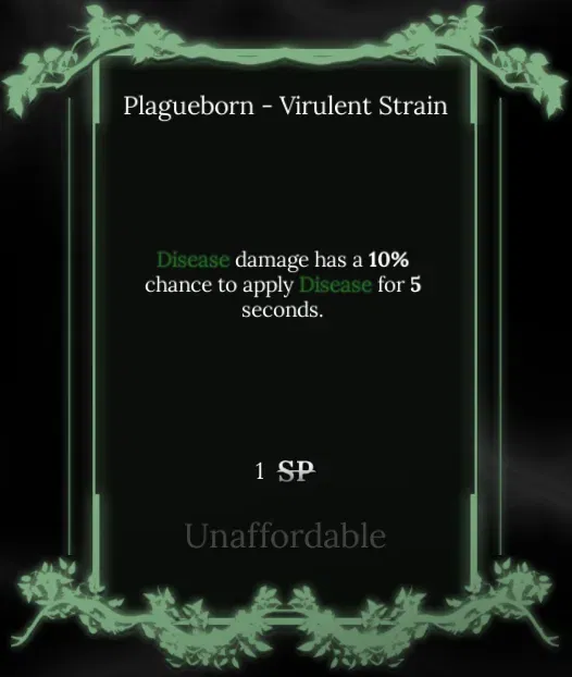virulent strain node in soul tree absolvement
