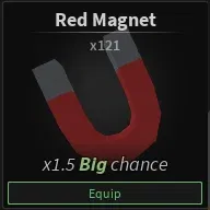red magnet in dig