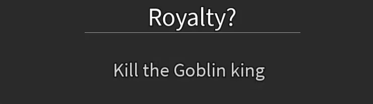 royalty? quest in dead spells