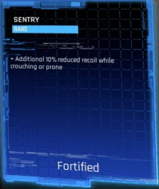 sentry rare talent in hekmatyar
