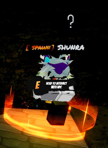 shunra npc in universal piece