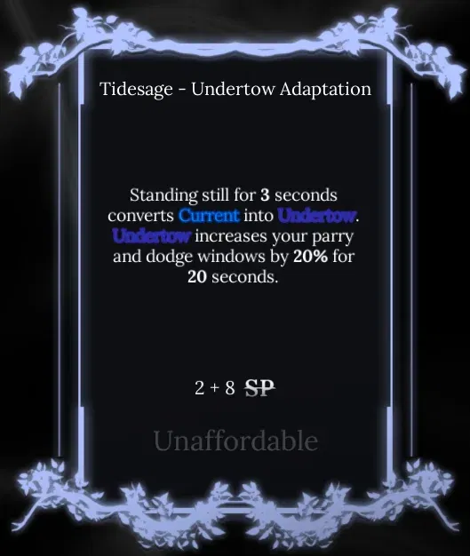 undertow adaptation node in soul tree absolvement