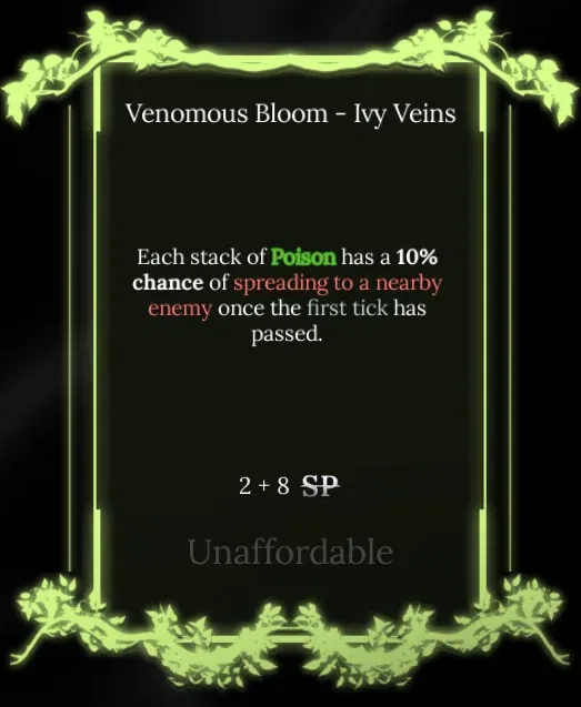 ivy veins node in soul tree absolvement