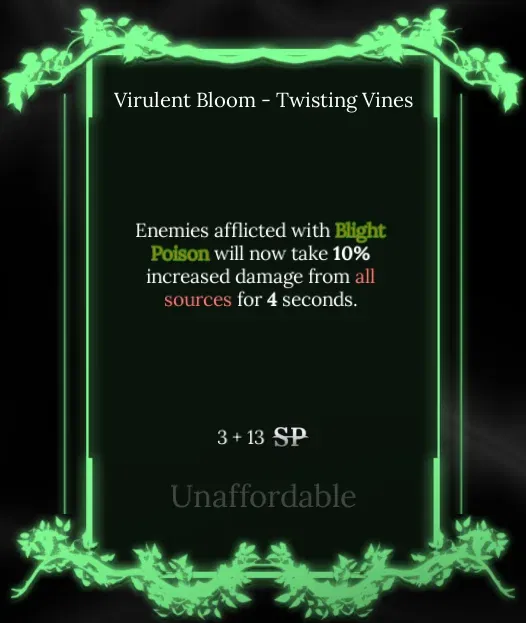 twisting  vines node in soul tree absolvement