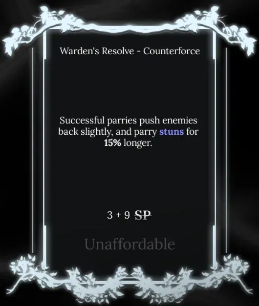 counterforce soul tree absolvement