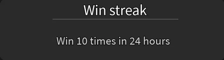 win streak quest in dead spells
