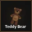 teddy bear item in dig