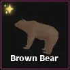 brown bear item in dig