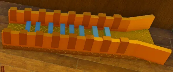 gold sluice box in prospecting