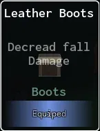 leather boots in abyss miner