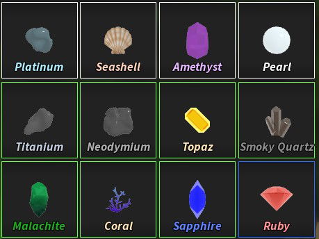 Minerals