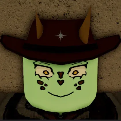silverstar cowboy hat in rogueblox