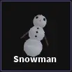 snowman item in dig