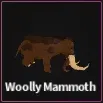 woolly mammoth item in dig