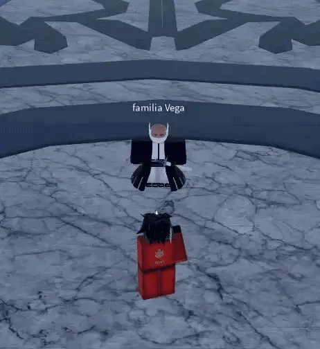 player performing critical attack in type soul