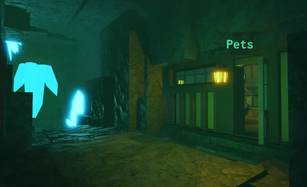 pet shop in quartz hole in abyss miner