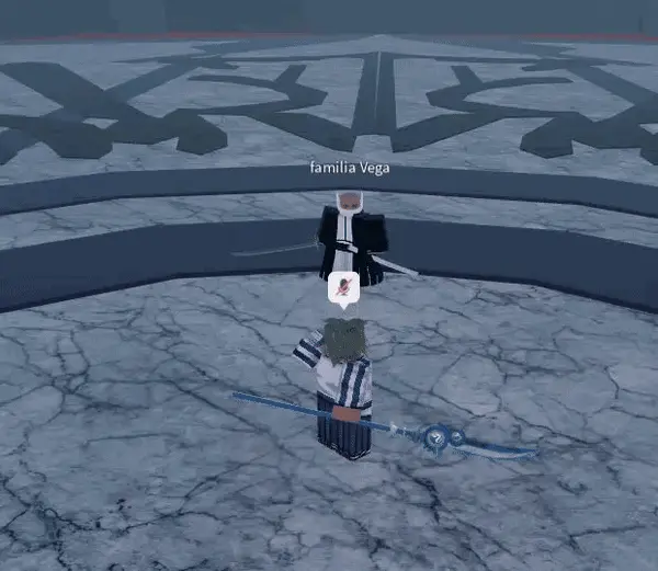 player performing reichweite aerial critical in type soul