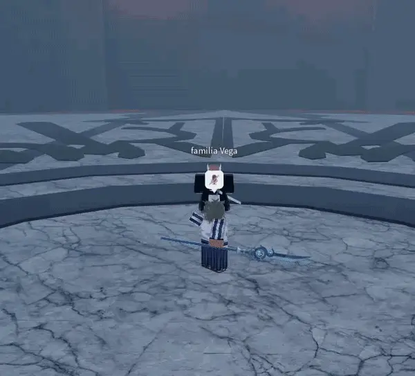 player performing reichweite critical in type soul
