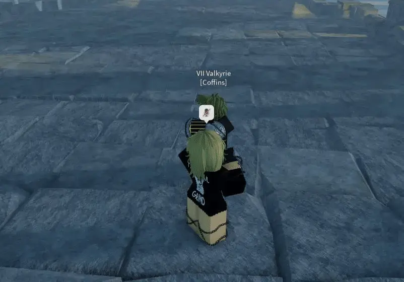 player performing warden gauntlets critical in type soul