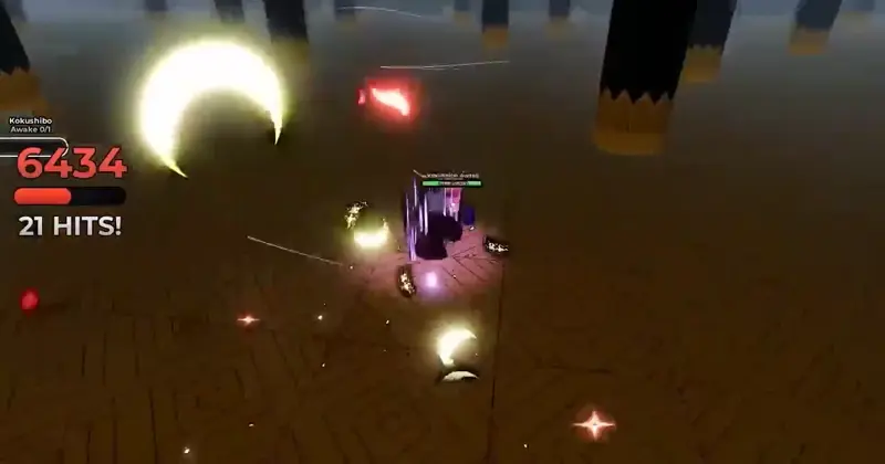 dark moon slash move showcase in weak legacy 2