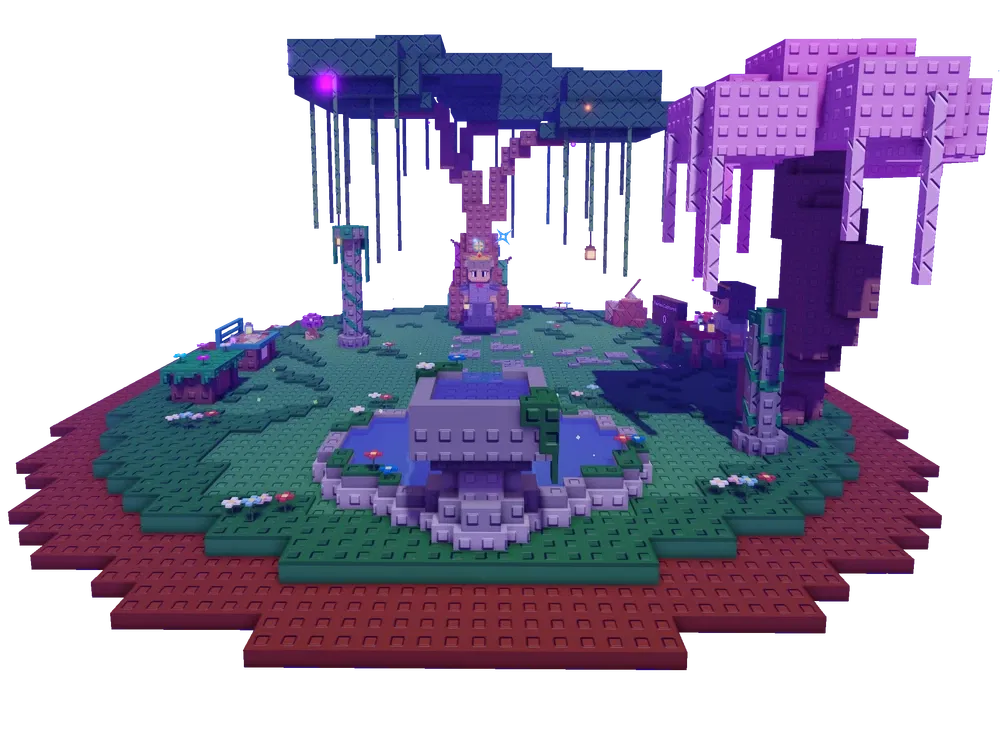 fairy event island in grow a garden