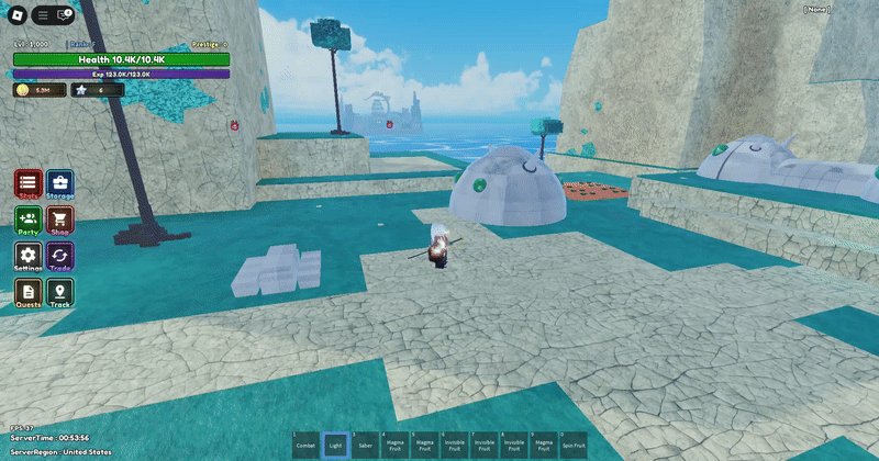 light fruit c skill showcase in diverse piece