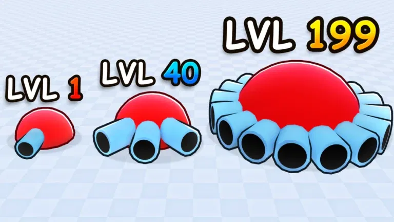 Tank Game on Roblox Featured WIki image with one blue and one red tank